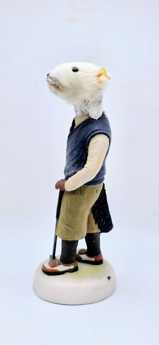 ' Rodent Woods' Taxidermy Golfer
