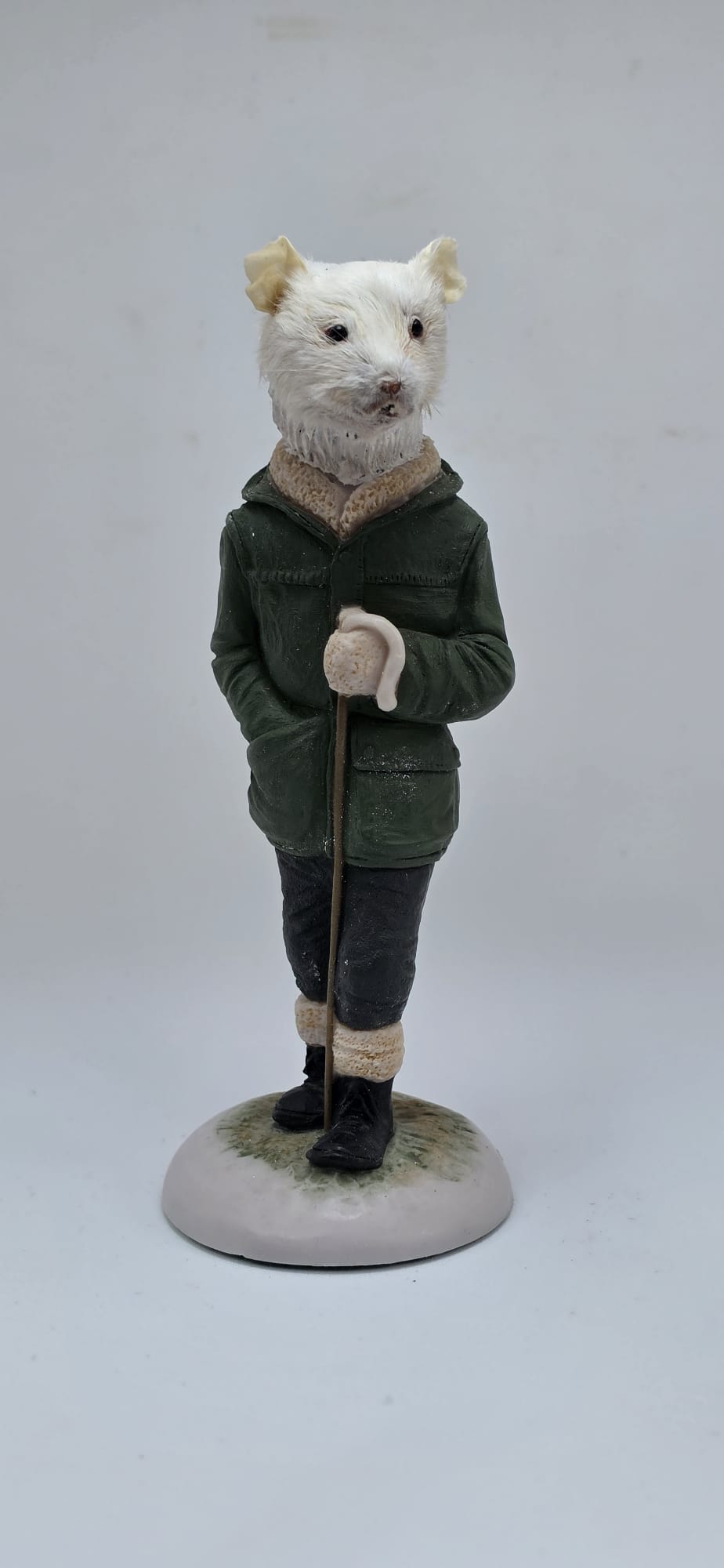 ' Strolling Squeaker ' taxidermy Figure.